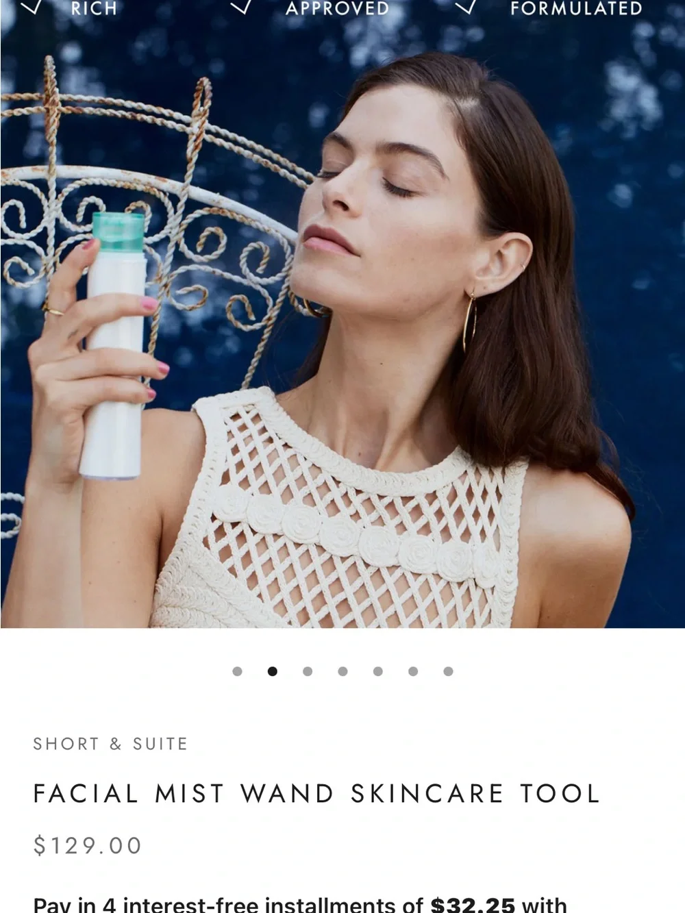 The Mist Wand Moisturizing Facial Mist — Green